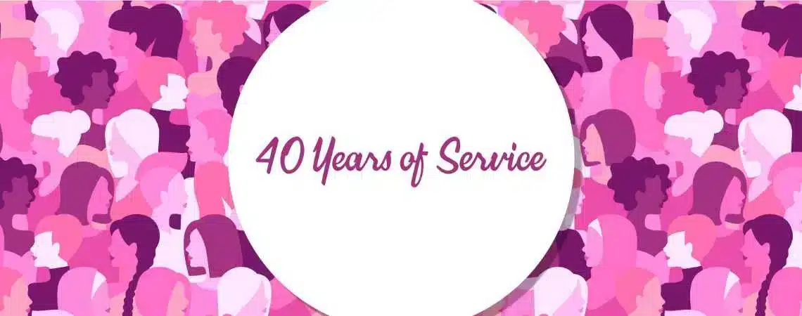 Celebrating 40 Years of Service