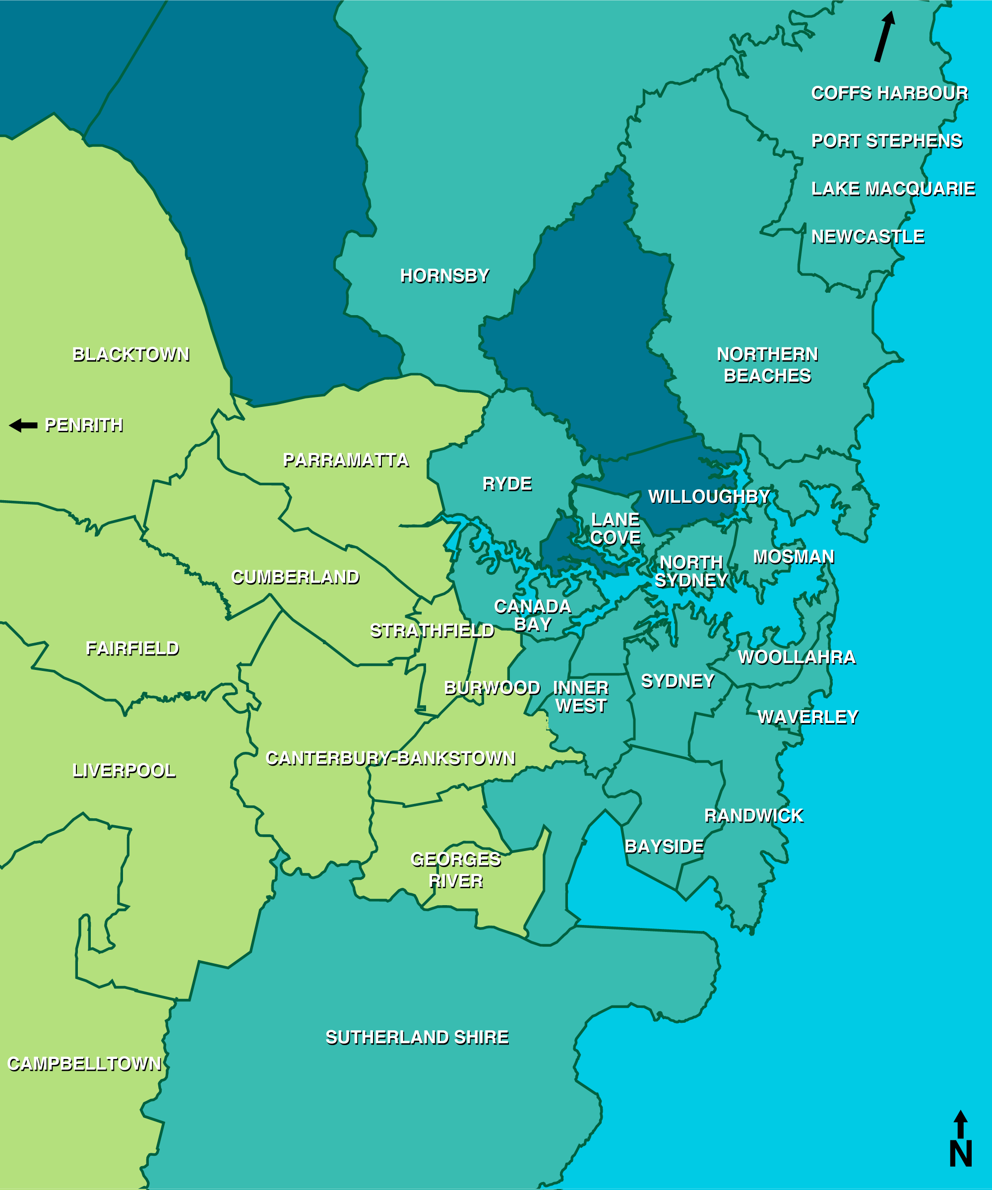 womens housing map